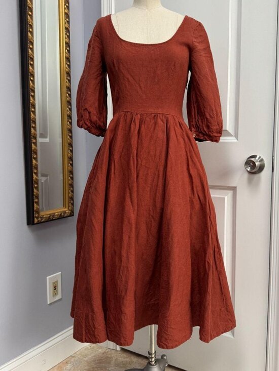 Son de Flor Dresses & Skirts - Son de Flor Carmen in Terracotta - Discontinued Color